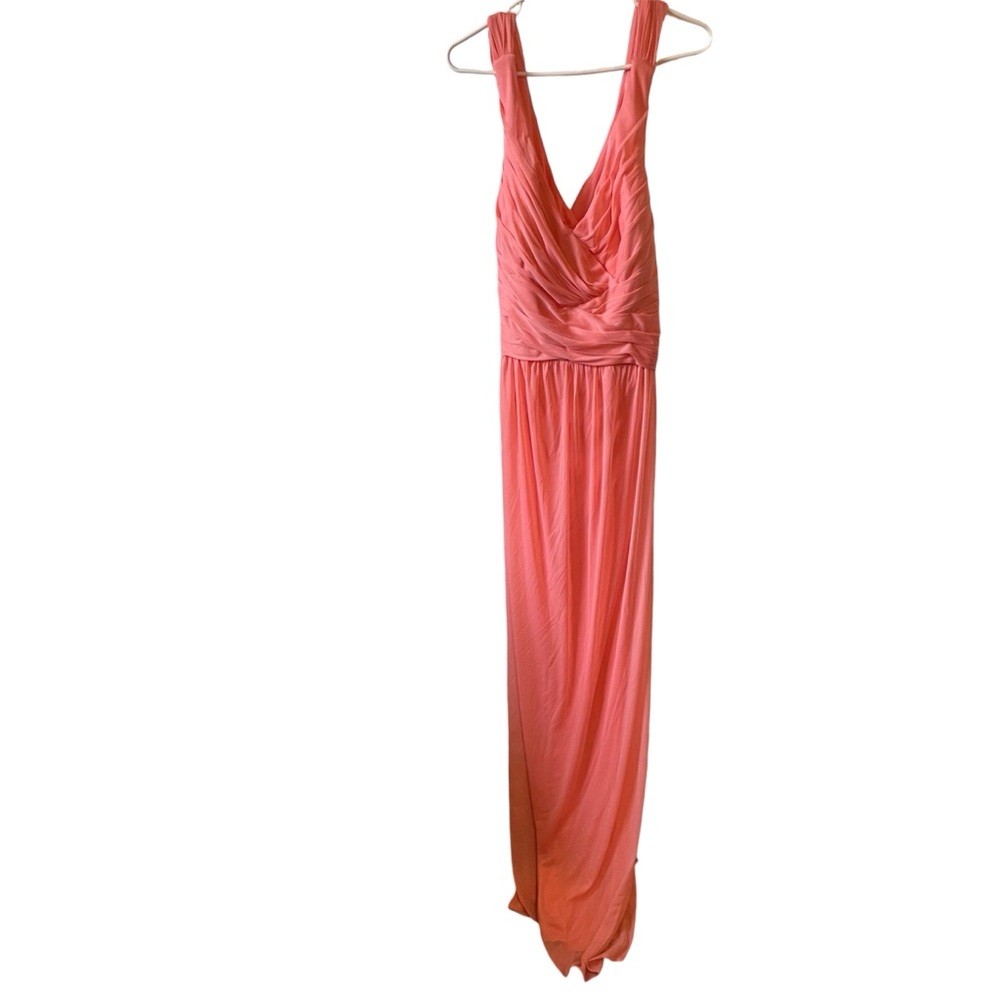 David’s Bridal Coral Dress